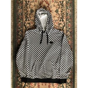 Vans Solid Checkerboard Hoodie Men’s S